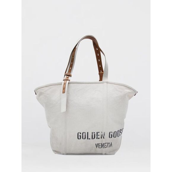 GOLDEN GOOSE Handbags - Golden Goose Tote Bag Woman Beige